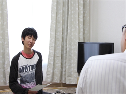 キッチンに付いている収納式の机がお気に入りです